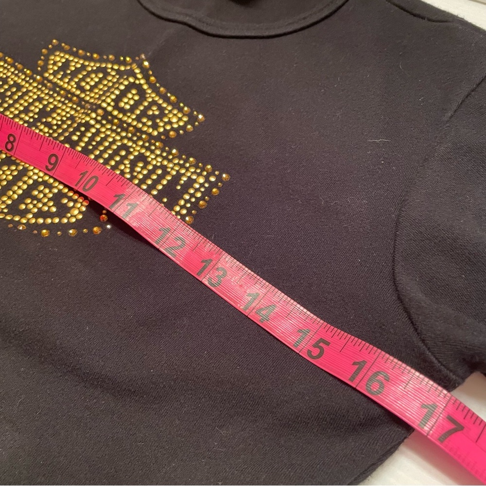 Harley-Davidson Long sleeve T-shirt with Gold studded Logo from Madrid, Spain - Picture 5 of 8